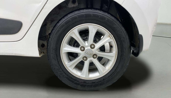 2015 Hyundai Grand i10 ASTA AT 1.2 KAPPA VTVT, Petrol, Automatic, 38,286 km, Left Rear Wheel