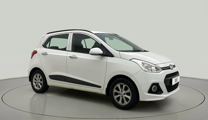 2015 Hyundai Grand i10 ASTA AT 1.2 KAPPA VTVT, Petrol, Automatic, 38,286 km, Right Front Diagonal