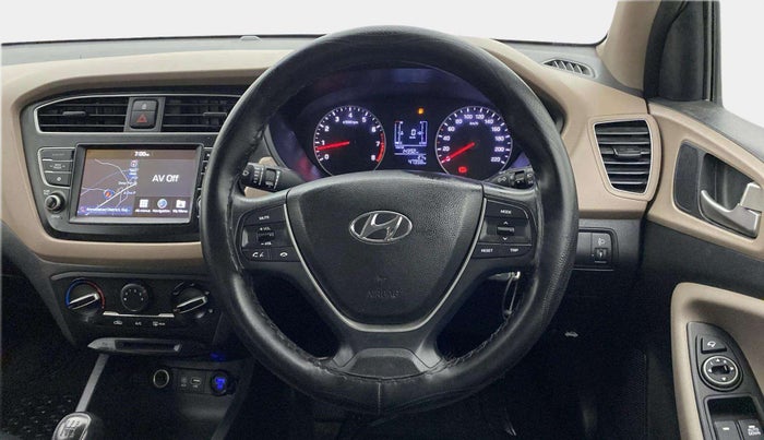 2019 Hyundai Elite i20 SPORTZ PLUS 1.2, Petrol, Manual, 47,998 km, Steering Wheel Close Up