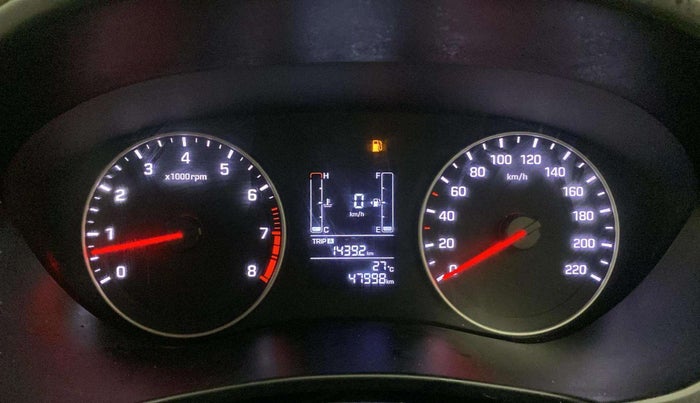 2019 Hyundai Elite i20 SPORTZ PLUS 1.2, Petrol, Manual, 47,998 km, Odometer Image