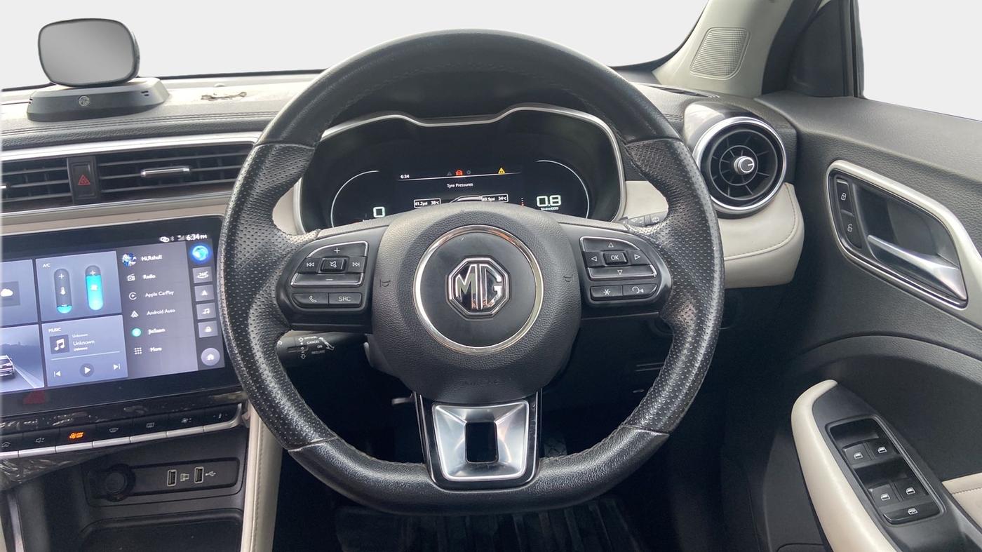 2021 MG ASTOR SHARP 1.5 MT, Petrol, Manual, 33,493 km, Steering Wheel Close Up