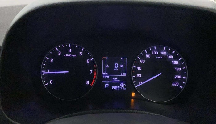 2017 Hyundai Creta SX PLUS AT 1.6 PETROL, Petrol, Automatic, 1,48,517 km, Odometer Image