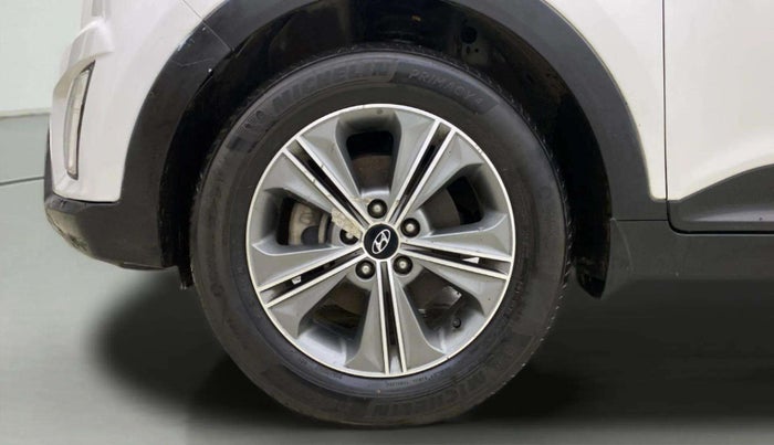 2017 Hyundai Creta SX PLUS AT 1.6 PETROL, Petrol, Automatic, 1,48,517 km, Left Front Wheel