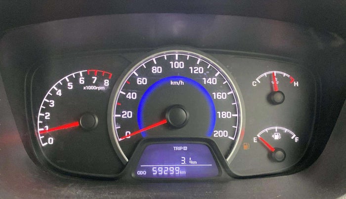 2017 Hyundai Grand i10 MAGNA 1.2 KAPPA VTVT, Petrol, Manual, 59,296 km, Odometer Image