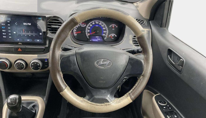 2017 Hyundai Grand i10 MAGNA 1.2 KAPPA VTVT, Petrol, Manual, 59,296 km, Steering Wheel Close Up