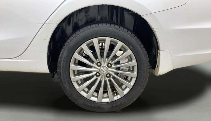 2016 Maruti Ciaz ZDI+ SHVS, Diesel, Manual, 70,370 km, Left Rear Wheel