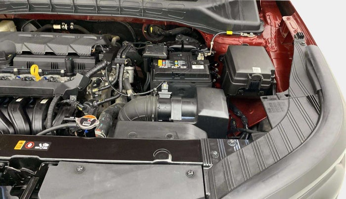 2024 KIA CARENS Prestige (O) 1.5 Petrol 7 STR, Petrol, Manual, 4,521 km, Engine View - Left