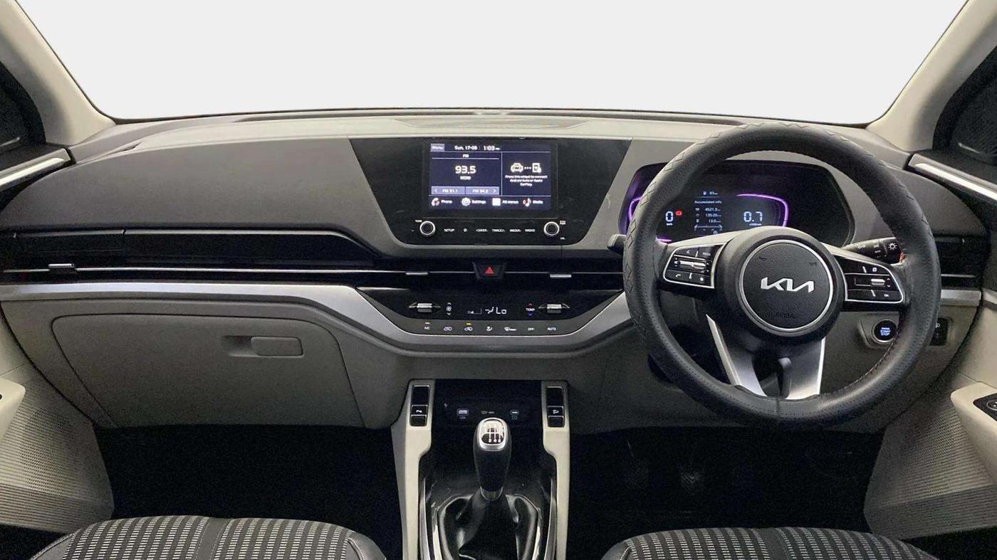 2024 KIA CARENS Prestige (O) 1.5 Petrol 7 STR, Petrol, Manual, 4,578 km, Dashboard