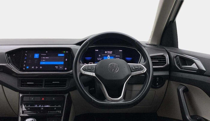 2021 Volkswagen TAIGUN TOPLINE 1.0 TSI MT, Petrol, Manual, 26,615 km, Steering Wheel Close Up