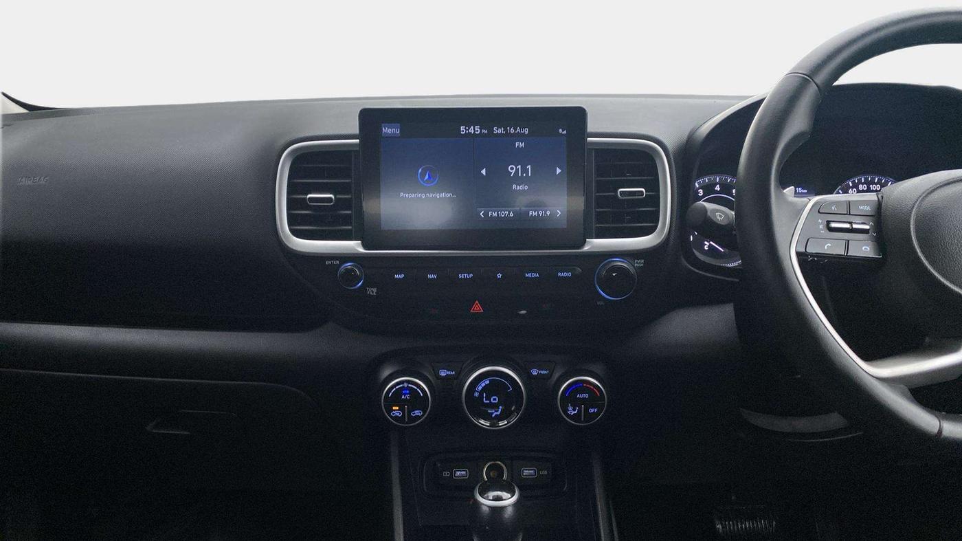 2022 Hyundai VENUE SX PLUS 1.0 TURBO DCT, Petrol, Automatic, 76,261 km, Air Conditioner