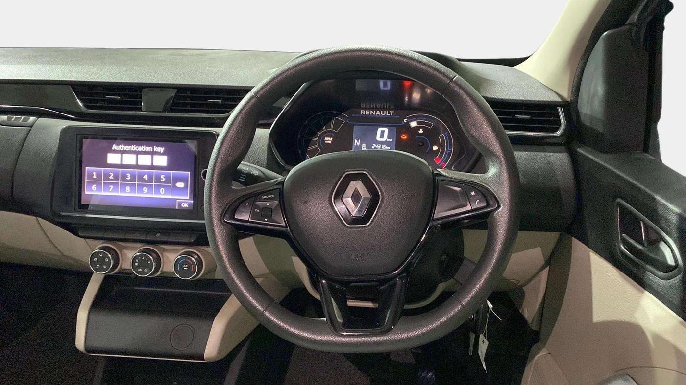 2022 Renault TRIBER RXT AMT, Petrol, Automatic, 24,314 km, Steering Wheel Close Up