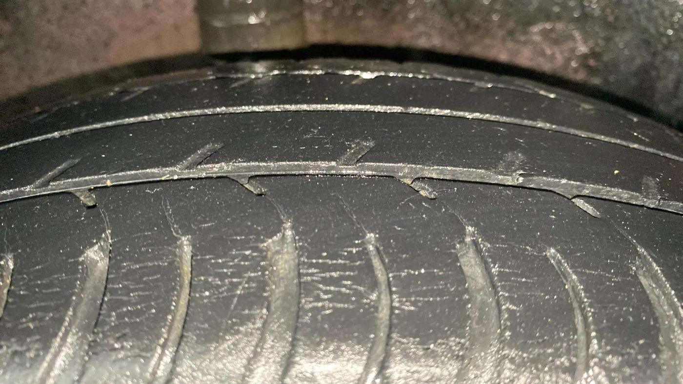 2016 Nissan Micra XL CVT, Petrol, Automatic, 71,635 km, Right Rear Tyre Tread
