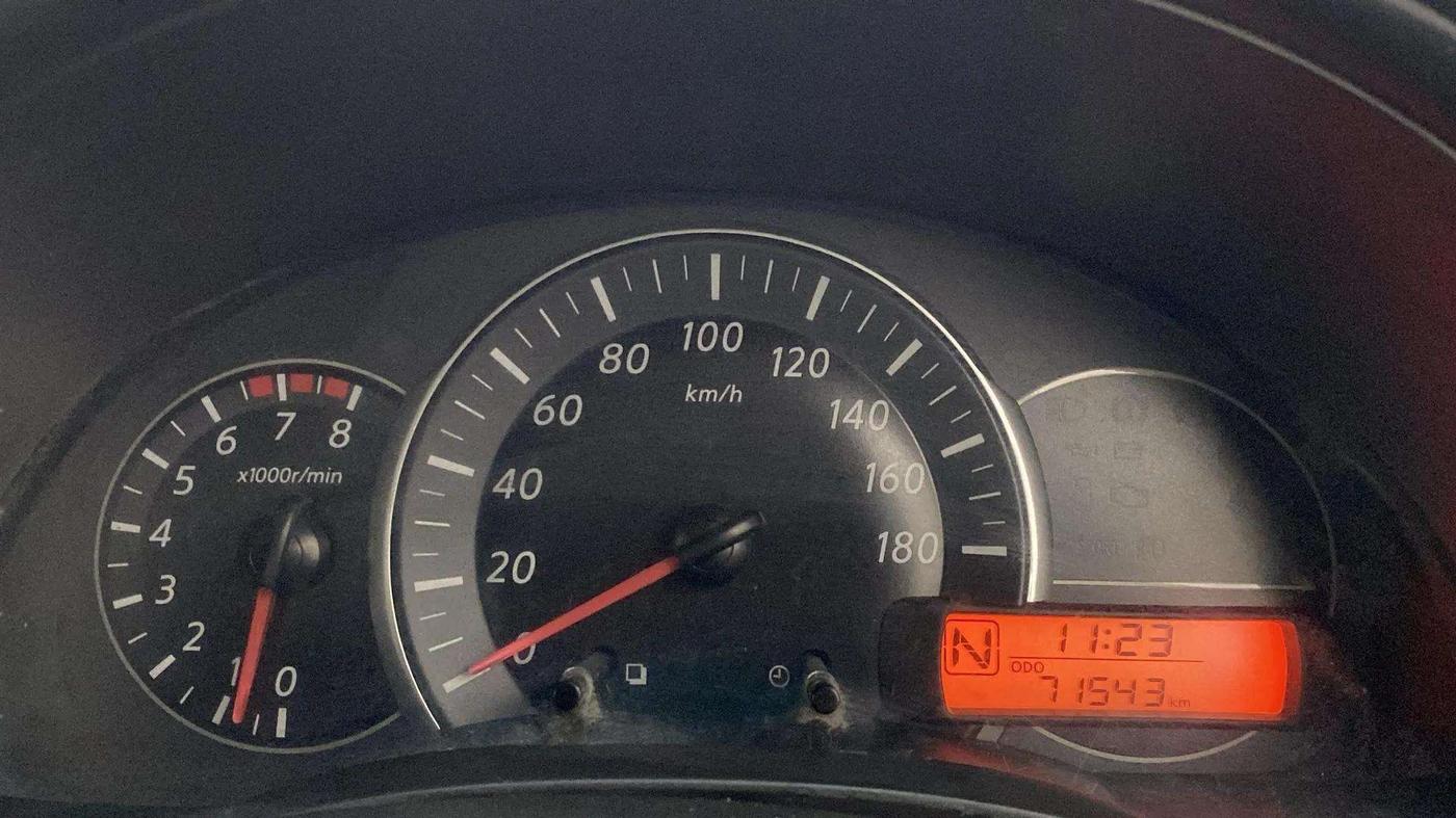 2016 Nissan Micra XL CVT, Petrol, Automatic, 71,635 km, Odometer Image