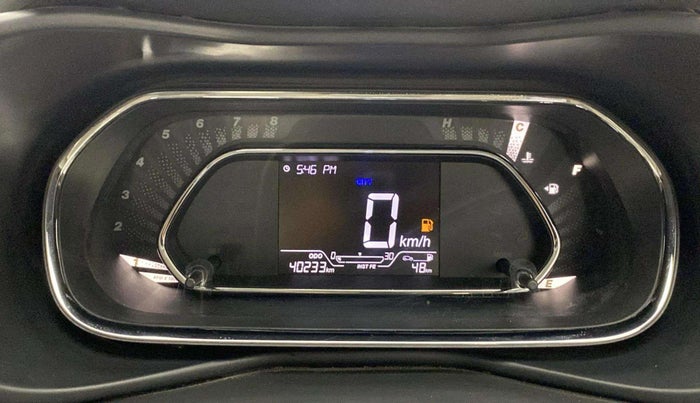 2022 Tata NEXON XZ PLUS PETROL DUAL TONE, Petrol, Manual, 40,232 km, Odometer Image