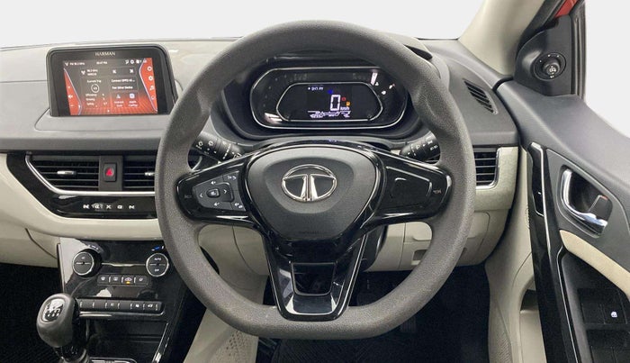 2022 Tata NEXON XZ PLUS PETROL DUAL TONE, Petrol, Manual, 40,232 km, Steering Wheel Close Up