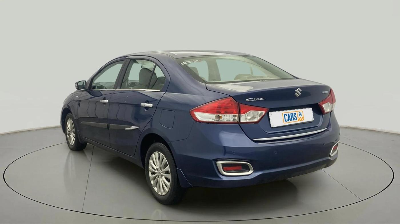 2020 Maruti Ciaz DELTA 1.5 SHVS MT PETROL, Petrol, Manual, 34,163 km, Left Back Diagonal
