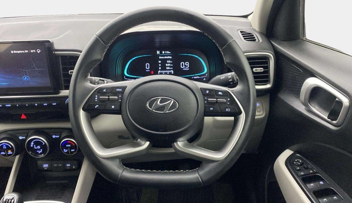 2022 Hyundai VENUE SX 1.0 (O) TURBO IMT, Petrol, Manual, 14,957 km, Steering Wheel Close Up