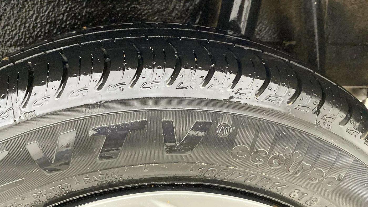 2022 Maruti S PRESSO VXI+, Petrol, Manual, 3,068 km, Left Rear Tyre Tread