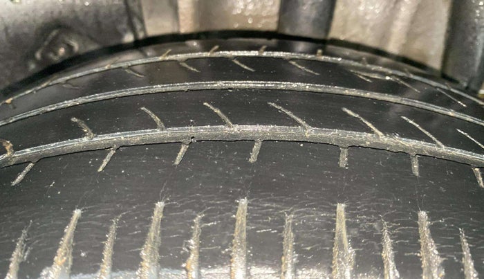 2018 Tata Tiago XZA PETROL, Petrol, Automatic, 55,517 km, Left Rear Tyre Tread