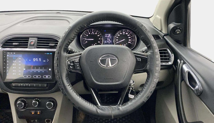 2018 Tata Tiago XZA PETROL, Petrol, Automatic, 55,517 km, Steering Wheel Close Up
