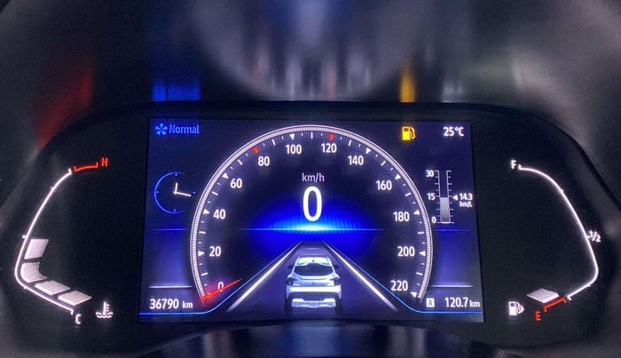 2021 Renault Kiger RXZ TURBO MT DUAL TONE, Petrol, Manual, 36,790 km, Odometer Image