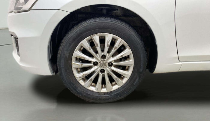 2017 Maruti Ciaz ZETA 1.4  AT PETROL, Petrol, Automatic, 65,634 km, Left Front Wheel