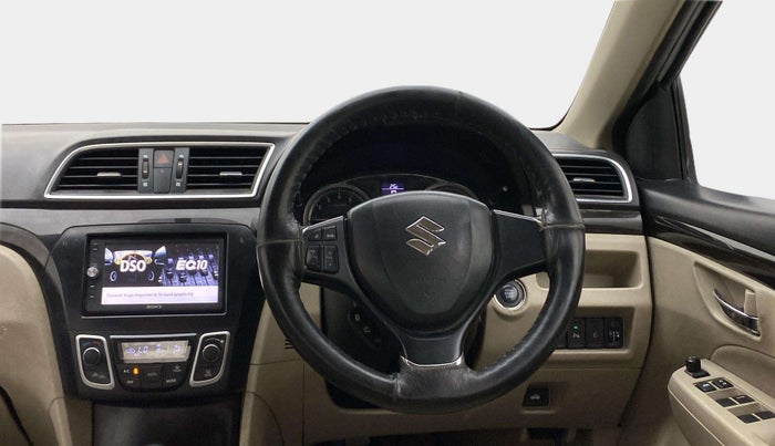 2017 Maruti Ciaz ZETA 1.4  AT PETROL, Petrol, Automatic, 65,634 km, Steering Wheel Close Up