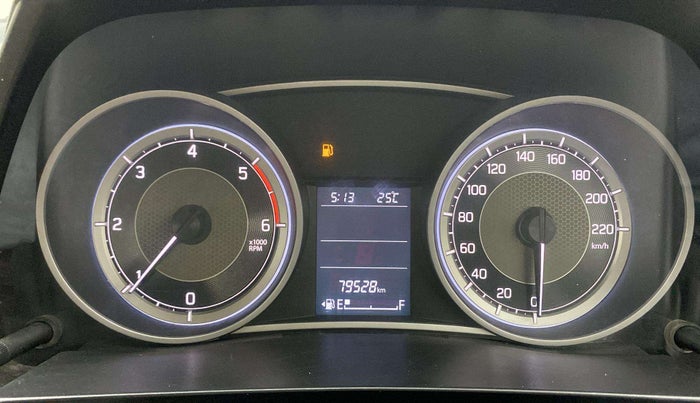2017 Maruti Dzire ZDI PLUS, Diesel, Manual, 79,528 km, Odometer Image