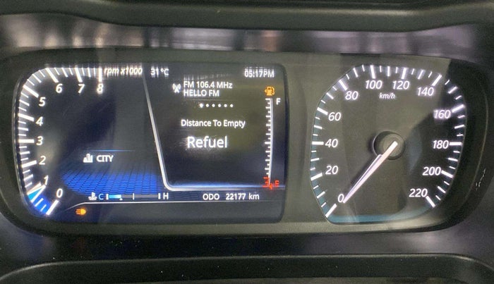 2020 Tata ALTROZ XZ PETROL, Petrol, Manual, 22,173 km, Odometer Image