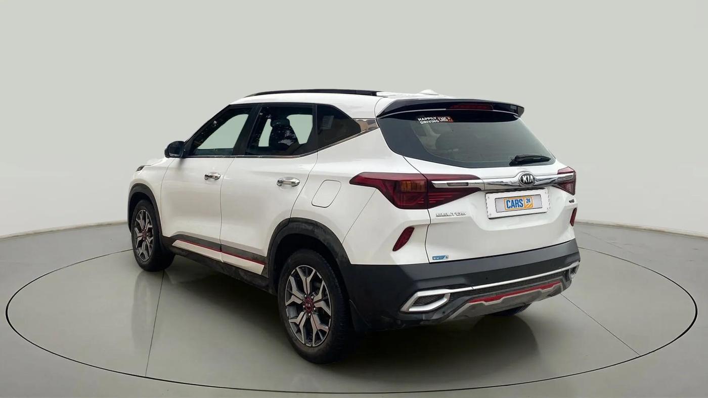 2020 KIA SELTOS GTX PLUS AT 1.5 DIESEL, Diesel, Automatic, 49,540 km, Left Back Diagonal