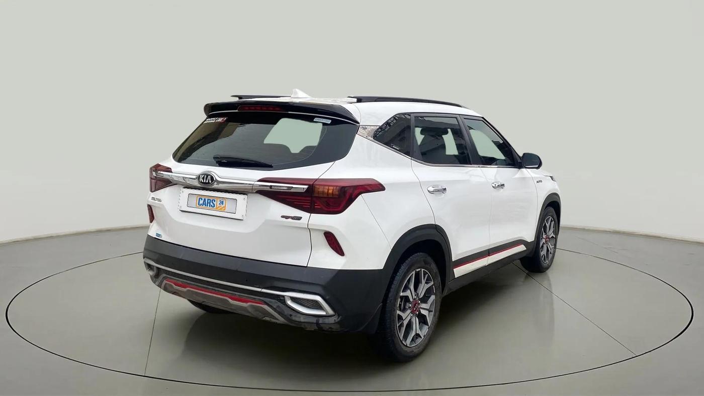 2020 KIA SELTOS GTX PLUS AT 1.5 DIESEL, Diesel, Automatic, 49,540 km, Right Back Diagonal
