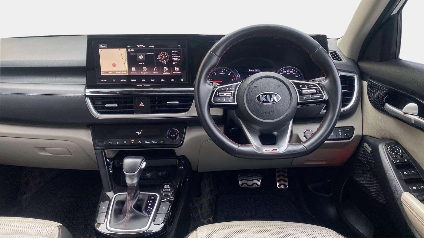 2020 KIA SELTOS GTX PLUS AT 1.5 DIESEL, Diesel, Automatic, 49,540 km, Air Conditioner