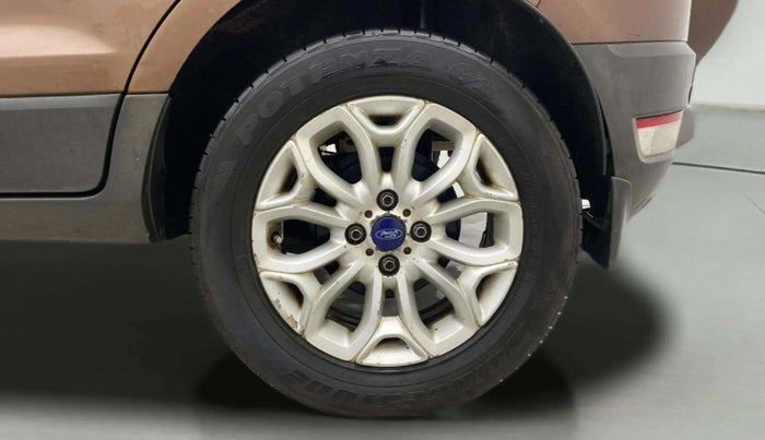 2016 Ford Ecosport TITANIUM+ 1.5L DIESEL, Diesel, Manual, 1,10,555 km, Left Rear Wheel