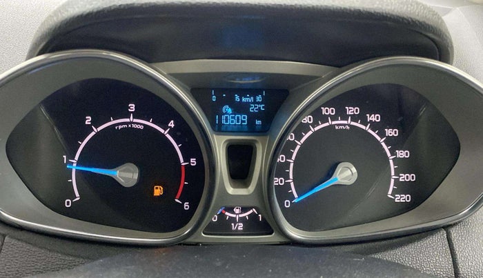 2016 Ford Ecosport TITANIUM+ 1.5L DIESEL, Diesel, Manual, 1,10,555 km, Odometer Image