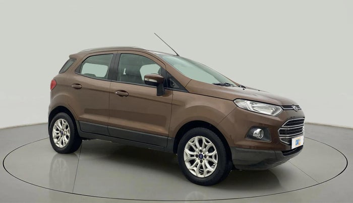 2016 Ford Ecosport TITANIUM+ 1.5L DIESEL, Diesel, Manual, 1,10,555 km, Right Front Diagonal