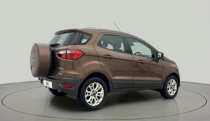 2016 Ford Ecosport TITANIUM+ 1.5L DIESEL, Diesel, Manual, 1,10,555 km, Right Back Diagonal