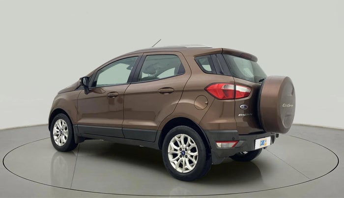 2016 Ford Ecosport TITANIUM+ 1.5L DIESEL, Diesel, Manual, 1,10,555 km, Left Back Diagonal