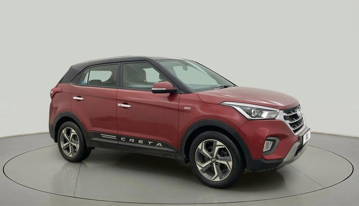 2019 Hyundai Creta SX AT 1.6 PETROL, Petrol, Automatic, 14,712 km, Right Front Diagonal