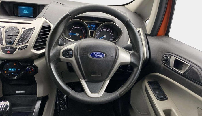 2016 Ford Ecosport TITANIUM 1.5L PETROL, Petrol, Manual, 76,322 km, Steering Wheel Close Up