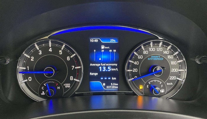2019 Maruti Ciaz SIGMA 1.5 SHVS MT  PETROL, Petrol, Manual, 33,724 km, Odometer Image