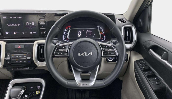 2023 KIA SONET 	 HTX 1.0 TURBO DCT, Petrol, Automatic, 9,936 km, Steering Wheel Close Up