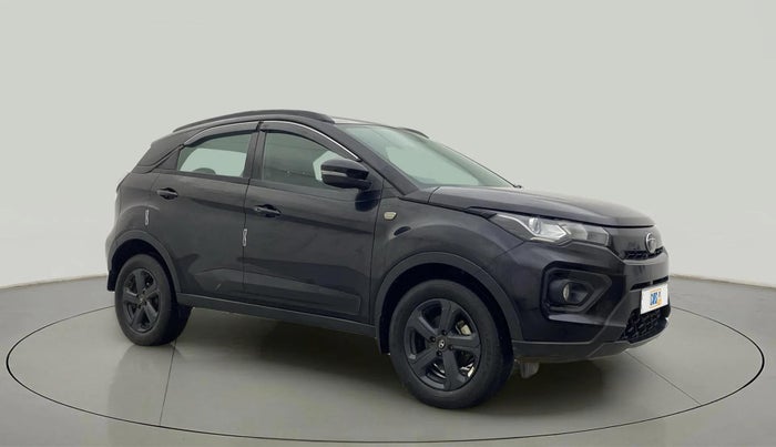 2023 Tata NEXON XZA PLUS LUX SUNROOF RED DARK DIESEL, Diesel, Automatic, 24,352 km, Right Front Diagonal