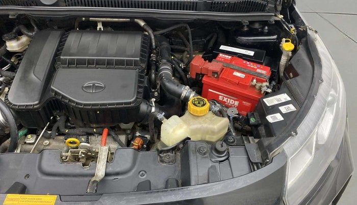 2023 Tata NEXON XZA PLUS LUX SUNROOF RED DARK DIESEL, Diesel, Automatic, 24,352 km, Engine View - Left