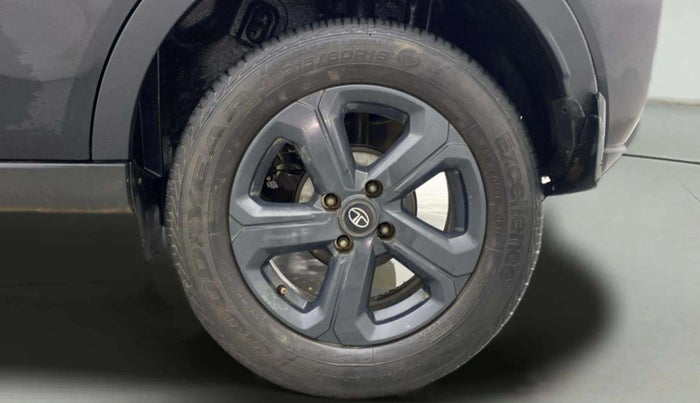 2023 Tata NEXON XZA PLUS LUX SUNROOF RED DARK DIESEL, Diesel, Automatic, 24,352 km, Left Rear Wheel