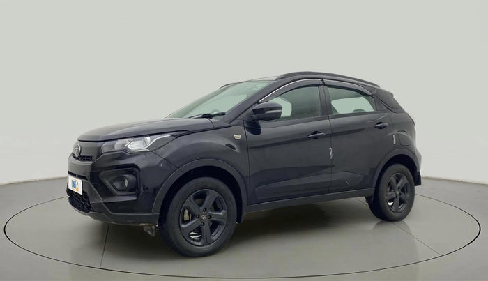 2023 Tata NEXON XZA PLUS LUX SUNROOF RED DARK DIESEL, Diesel, Automatic, 24,352 km, Left Front Diagonal