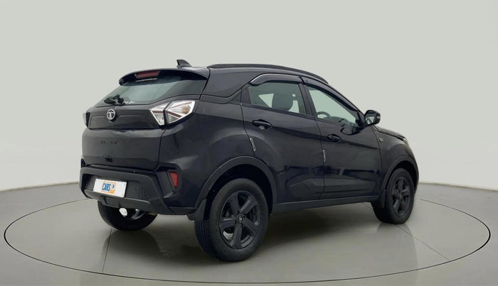 2023 Tata NEXON XZA PLUS LUX SUNROOF RED DARK DIESEL, Diesel, Automatic, 24,352 km, Right Back Diagonal