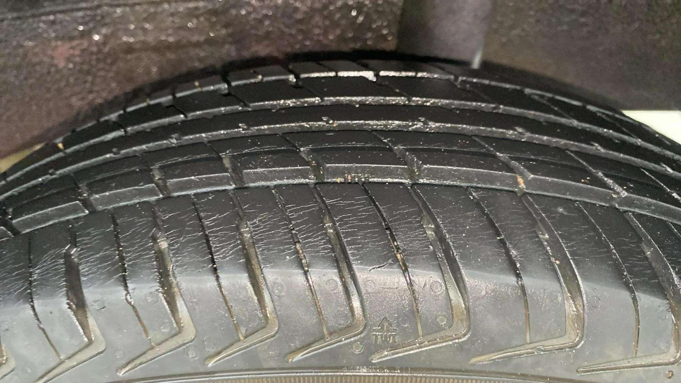 2018 Datsun Redi Go A, Petrol, Manual, 87,681 km, Left Rear Tyre Tread