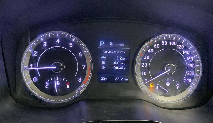 2019 Hyundai VENUE SX PLUS 1.0 TURBO DCT, Petrol, Automatic, 27,118 km, Odometer Image