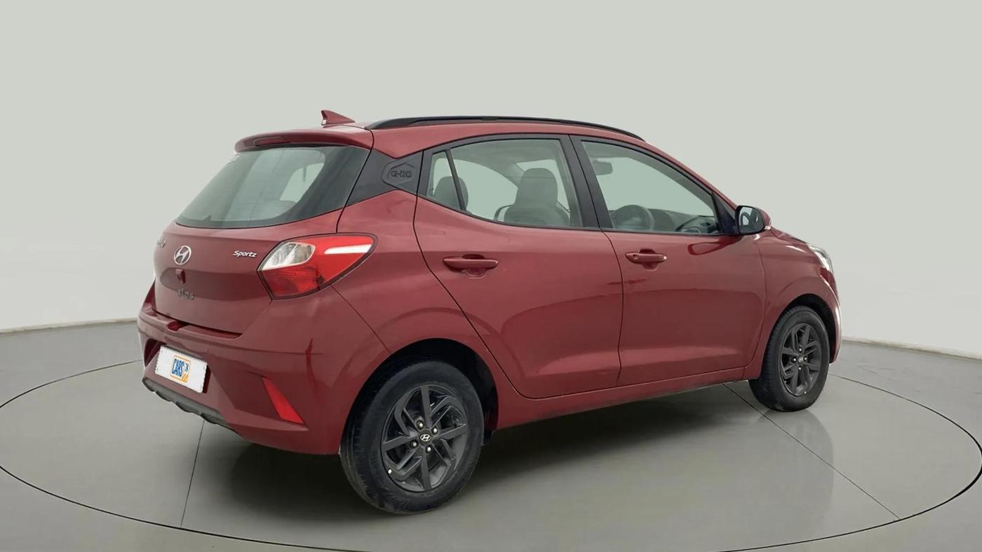 2019 Hyundai GRAND I10 NIOS SPORTZ AMT 1.2 KAPPA VTVT, Petrol, Automatic, 54,146 km, Right Back Diagonal