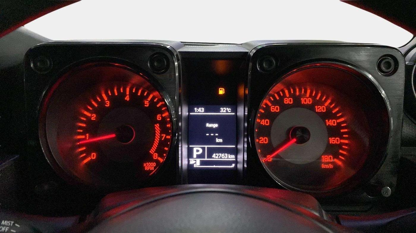 2023 Maruti JIMNY ZETA ALL GRIP PRO AT, Petrol, Automatic, 42,747 km, Odometer Image